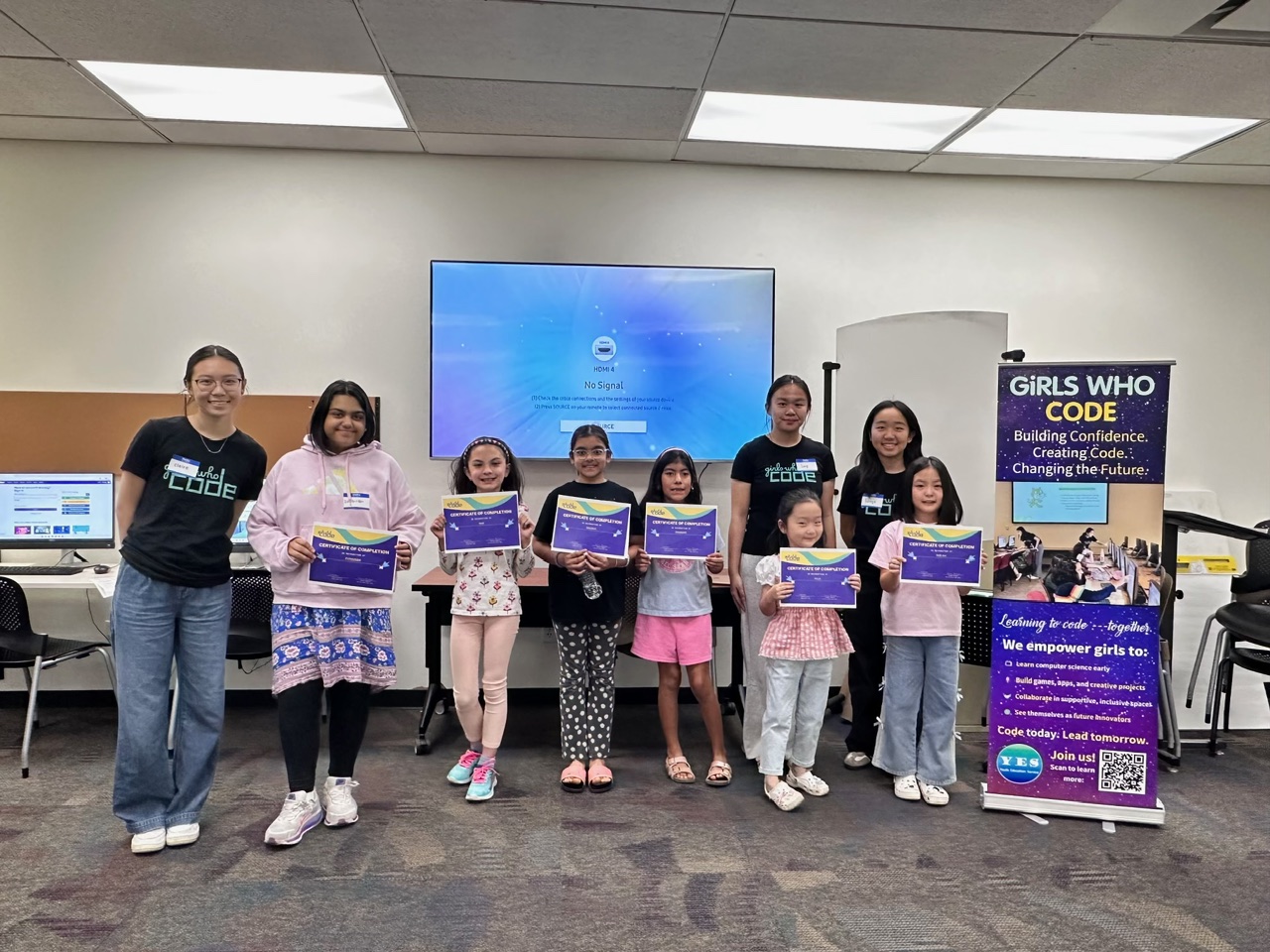 Girls Who Code Graduates